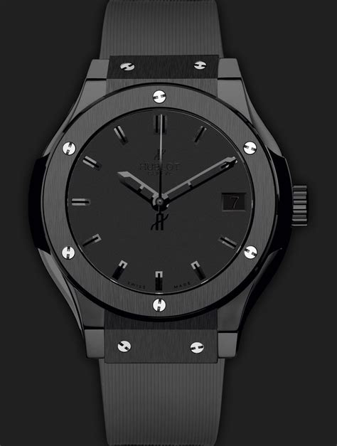 hublot classic all black|Hublot watches classic.